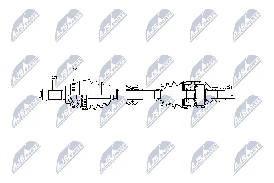 Drive Shaft (NPW-SU-027)