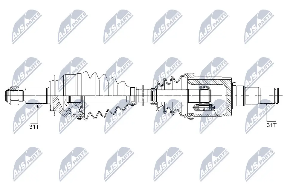 Drive Shaft (NPW-MZ-040)
