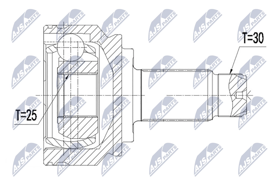 Joint Kit, drive shaft (NPZ-BM-026)