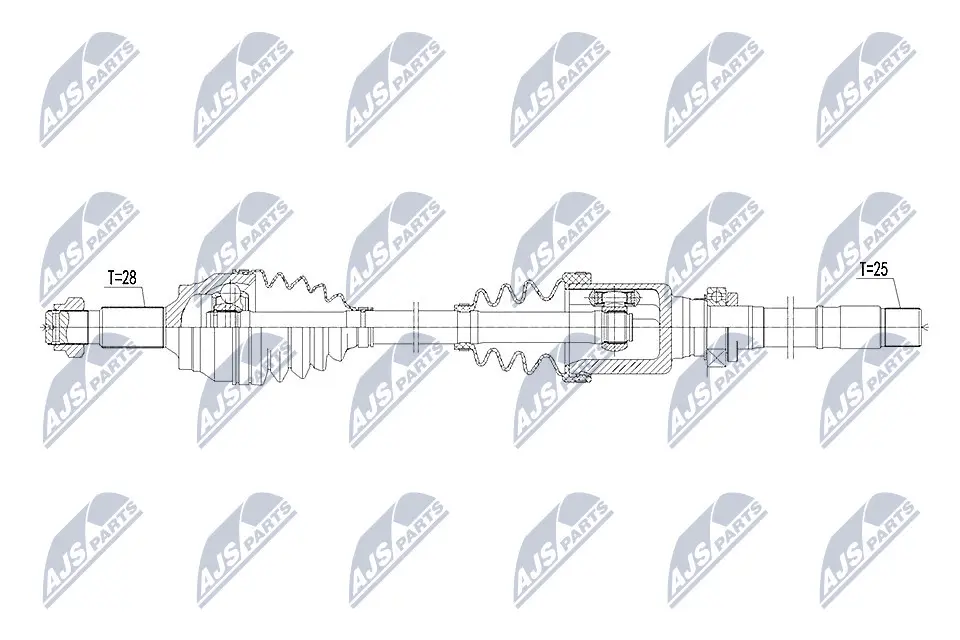 Drive Shaft (NPW-PE-033)