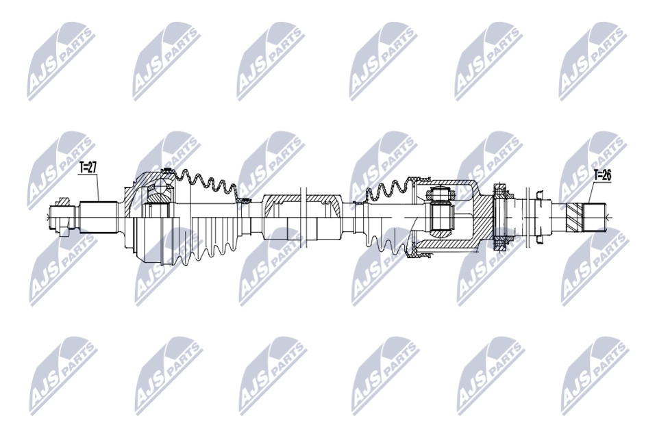 Drive Shaft (NPW-RE-194)