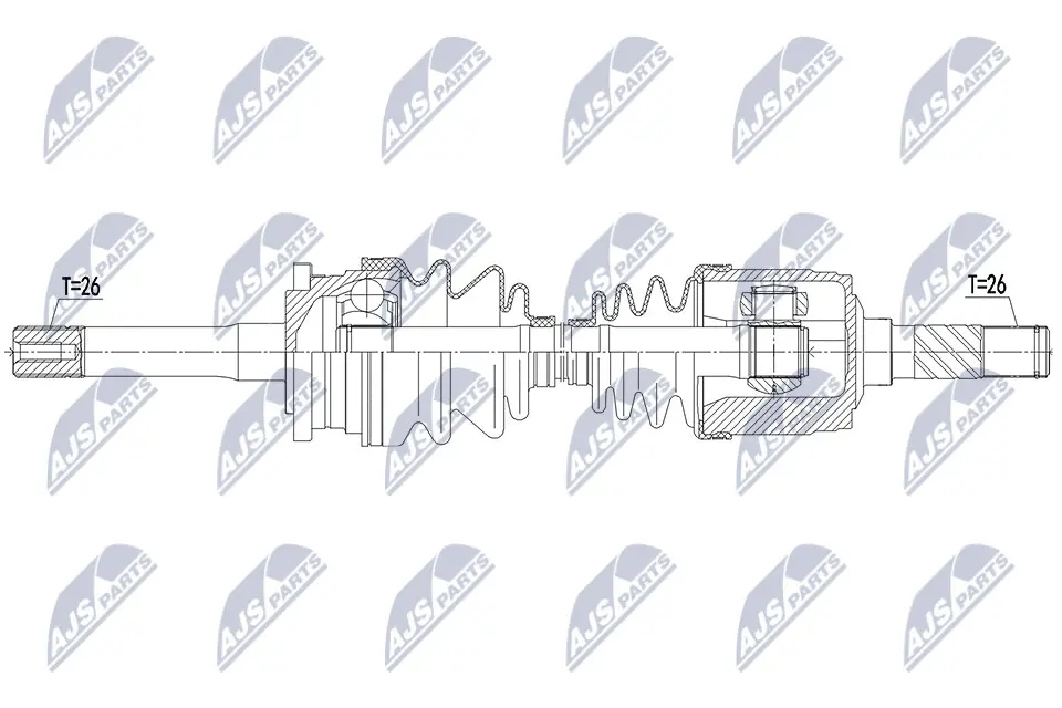 Drive Shaft (NPW-MZ-066)