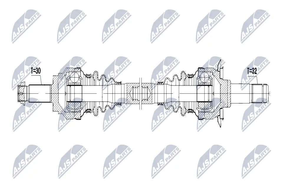 Drive Shaft (NPW-BM-041)