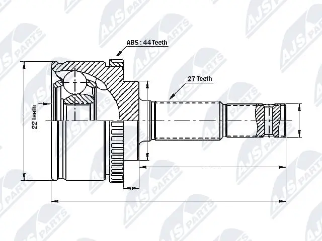 Joint Kit, drive shaft (NPZ-NS-043)