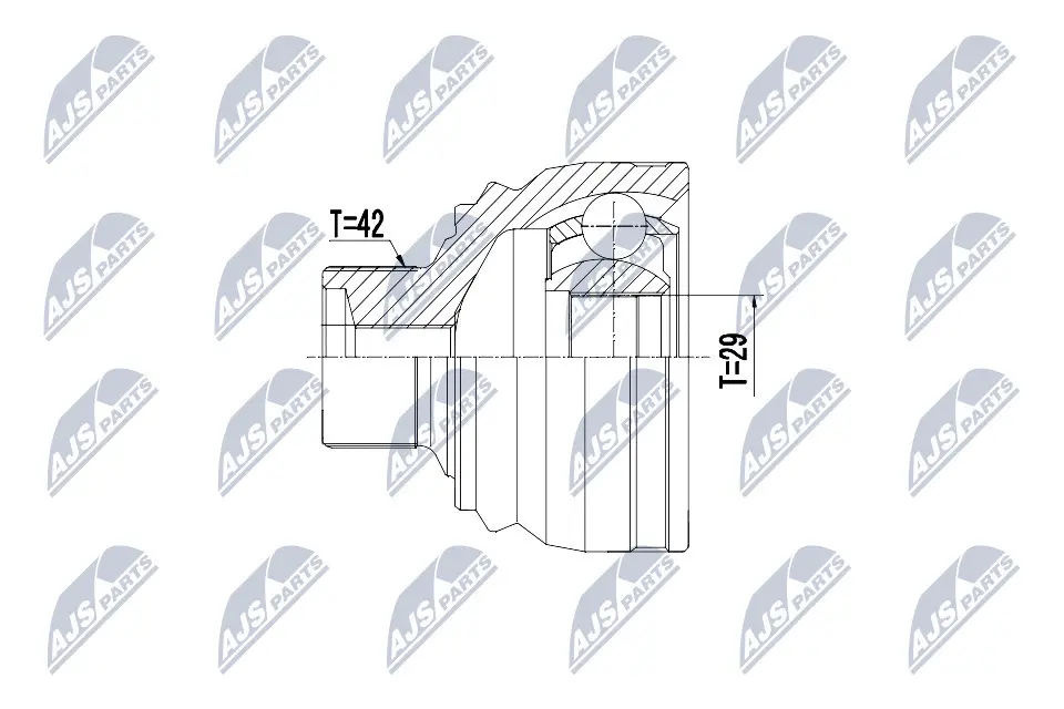 Joint Kit, drive shaft (NPZ-AU-056)