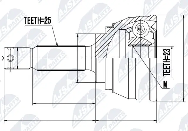 Joint Kit, drive shaft (NPZ-MS-002)
