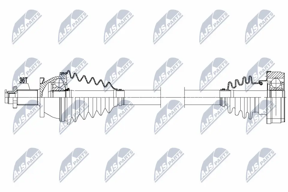 Drive Shaft (NPW-VW-105)