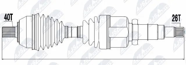 Drive Shaft (NPW-FR-049)