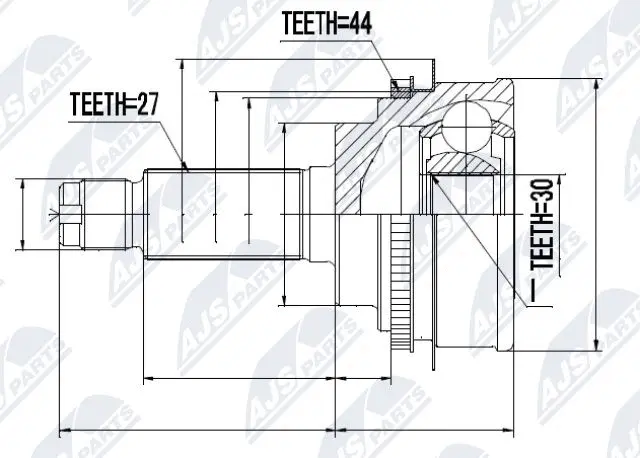 Joint Kit, drive shaft (NPZ-SB-011)