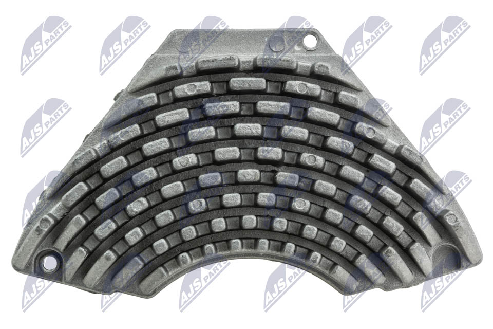 Resistor, interior blower