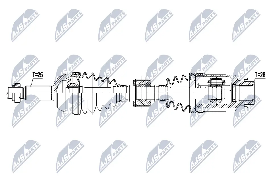 Drive Shaft (NPW-MZ-050)