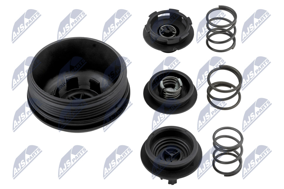 Cap, oil filter housing