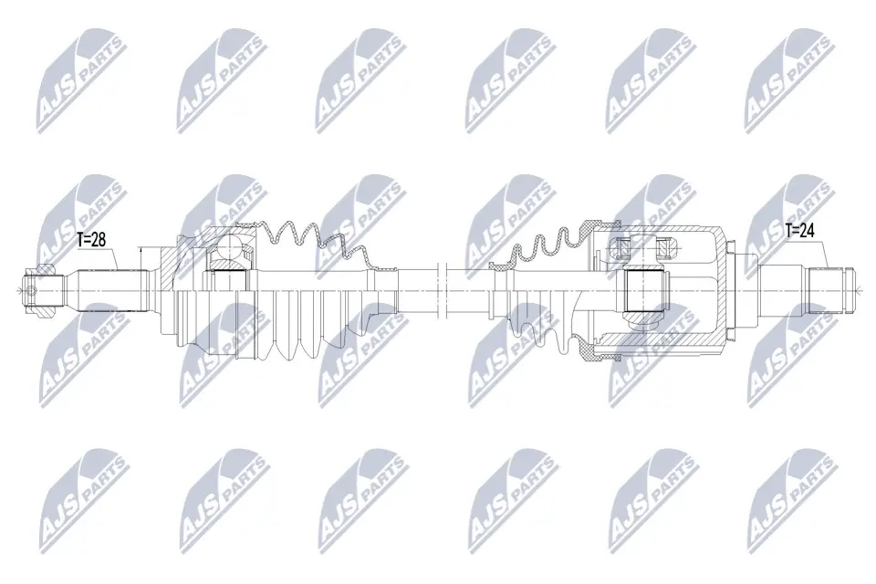 Drive Shaft (NPW-CT-125)