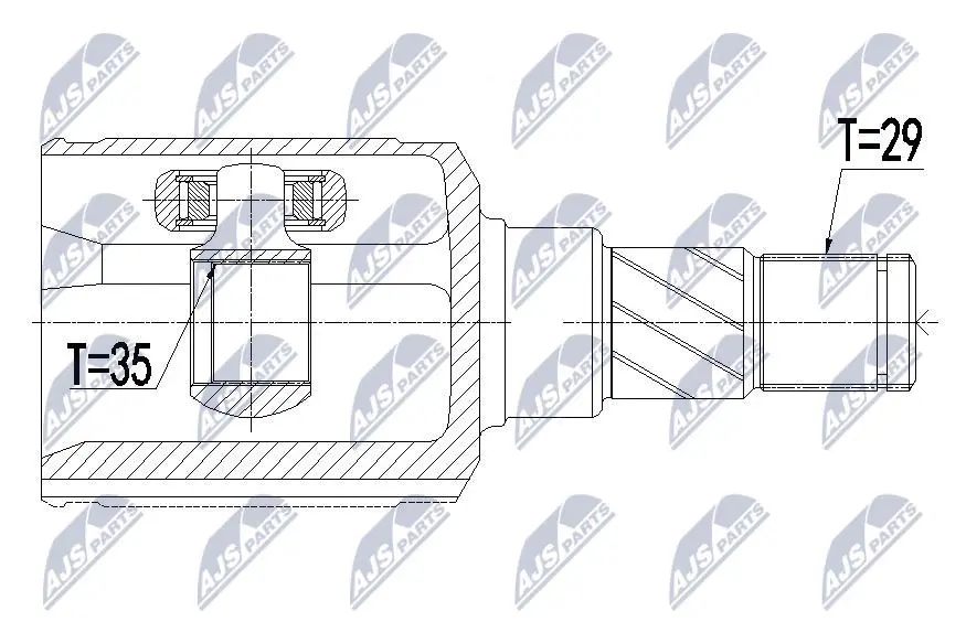 Joint Kit, drive shaft (NPW-CH-075)