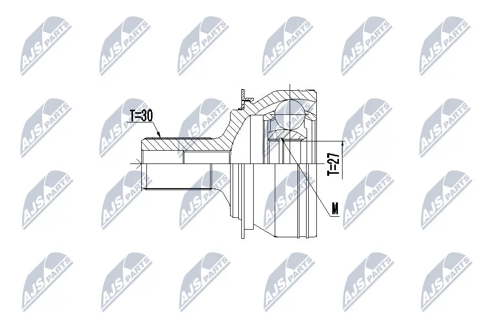 Joint Kit, drive shaft (NPZ-ME-022)