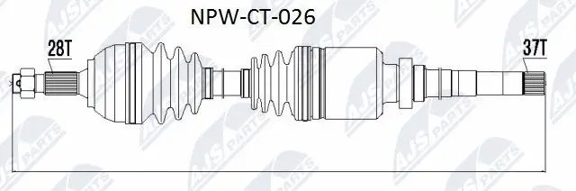 Drive Shaft (NPW-CT-026)