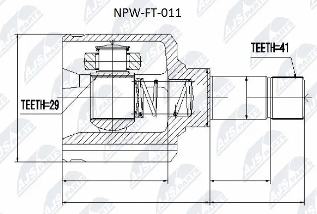 Joint Kit, drive shaft (NPW-FT-011)