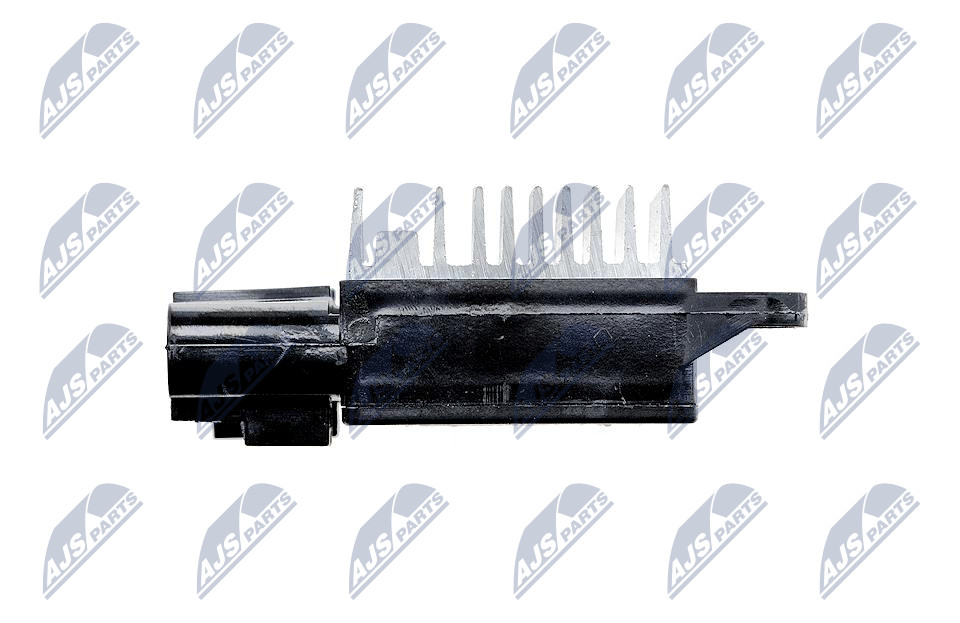 Series resistor, electric motor (radiator fan)