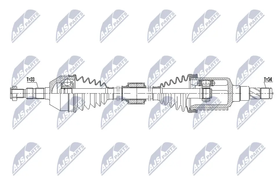Drive Shaft (NPW-DW-029)