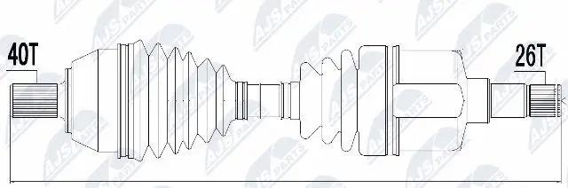 Drive Shaft (NPW-FR-050)