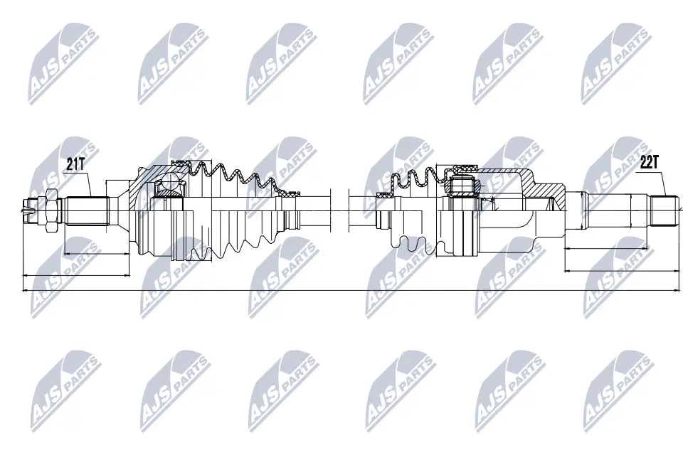 Drive Shaft (NPW-PE-015)