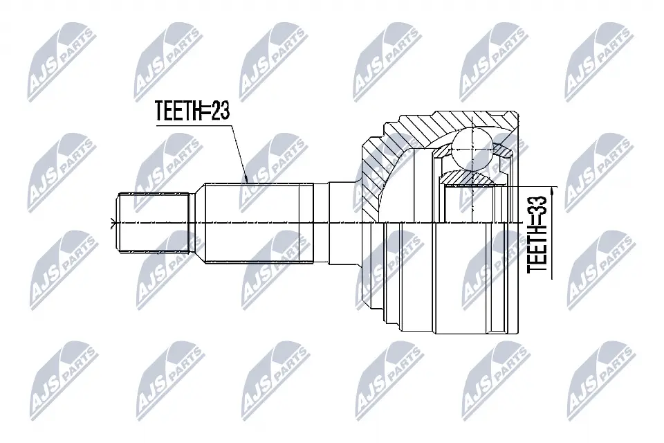 Joint Kit, drive shaft (NPZ-RE-007)