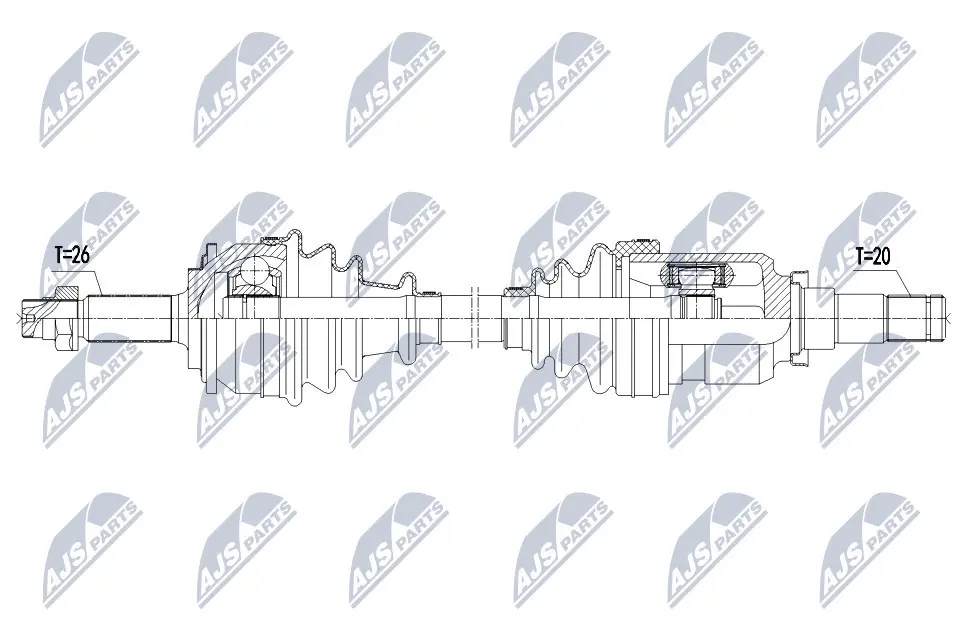 Drive Shaft (NPW-TY-117)
