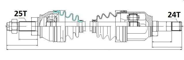 Drive Shaft (NPW-FT-016)