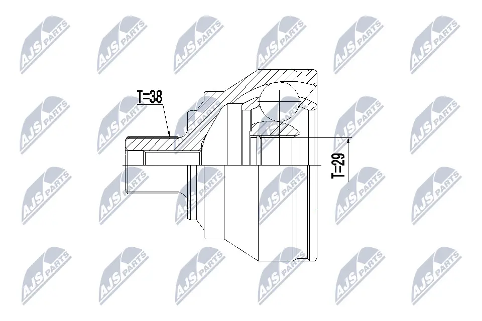 Joint Kit, drive shaft (NPZ-AU-049)
