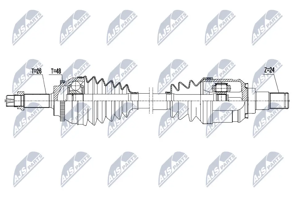 Drive Shaft (NPW-TY-074)