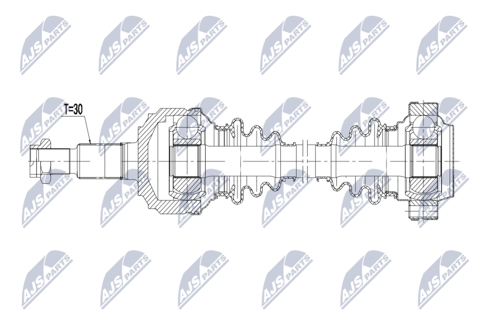Drive Shaft (NPW-VW-186)