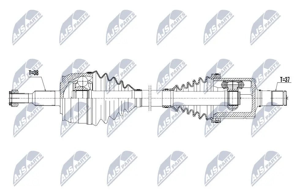 Drive Shaft (NPW-VW-129)