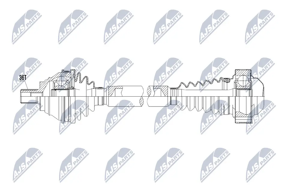Drive Shaft (NPW-VW-060)