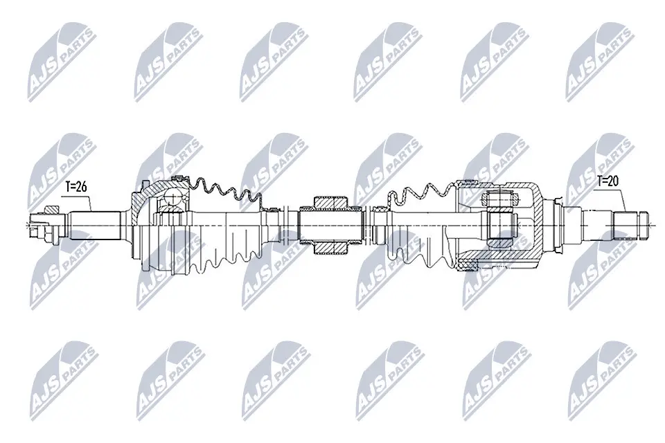 Drive Shaft (NPW-TY-087)