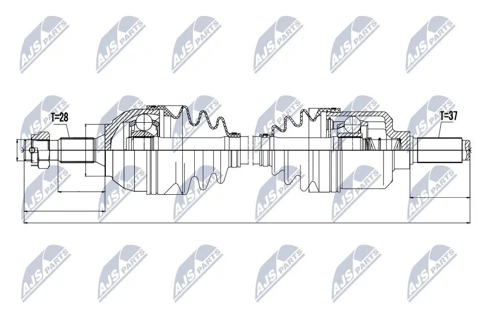 Drive Shaft (NPW-CT-052)