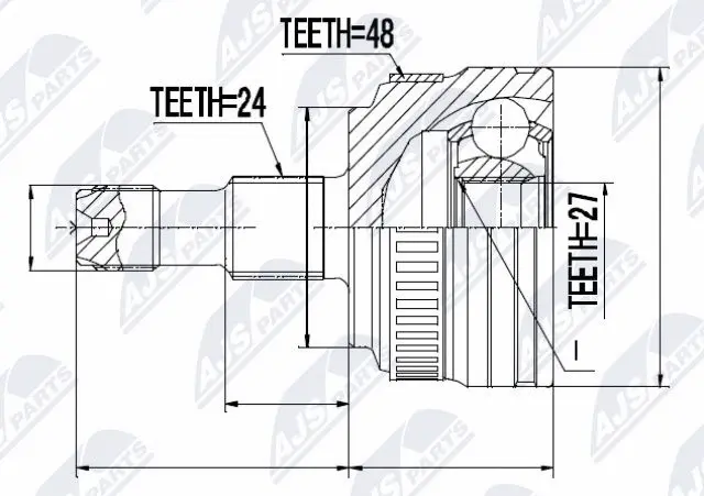 Joint Kit, drive shaft (NPZ-ME-005)