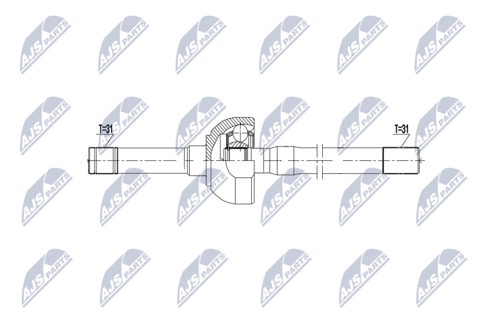 Drive Shaft (NPW-NS-156)