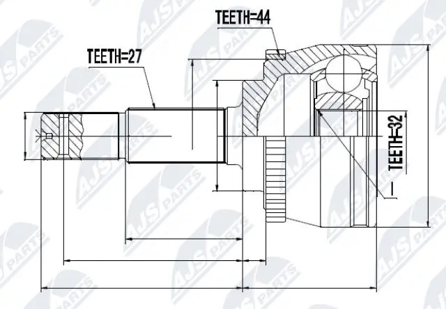 Joint Kit, drive shaft (NPZ-NS-045)