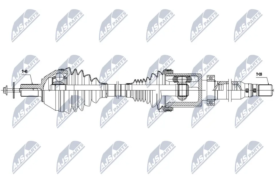 Drive Shaft (NPW-VV-042)