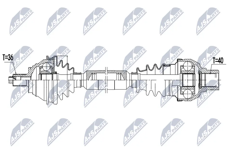 Drive Shaft (NPW-VW-175)