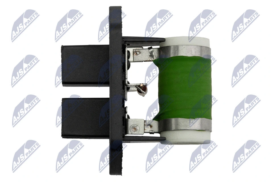 Series resistor, electric motor (radiator fan)