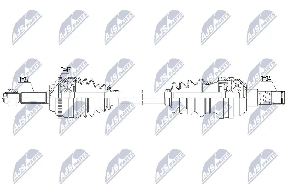 Drive Shaft (NPW-DW-039)