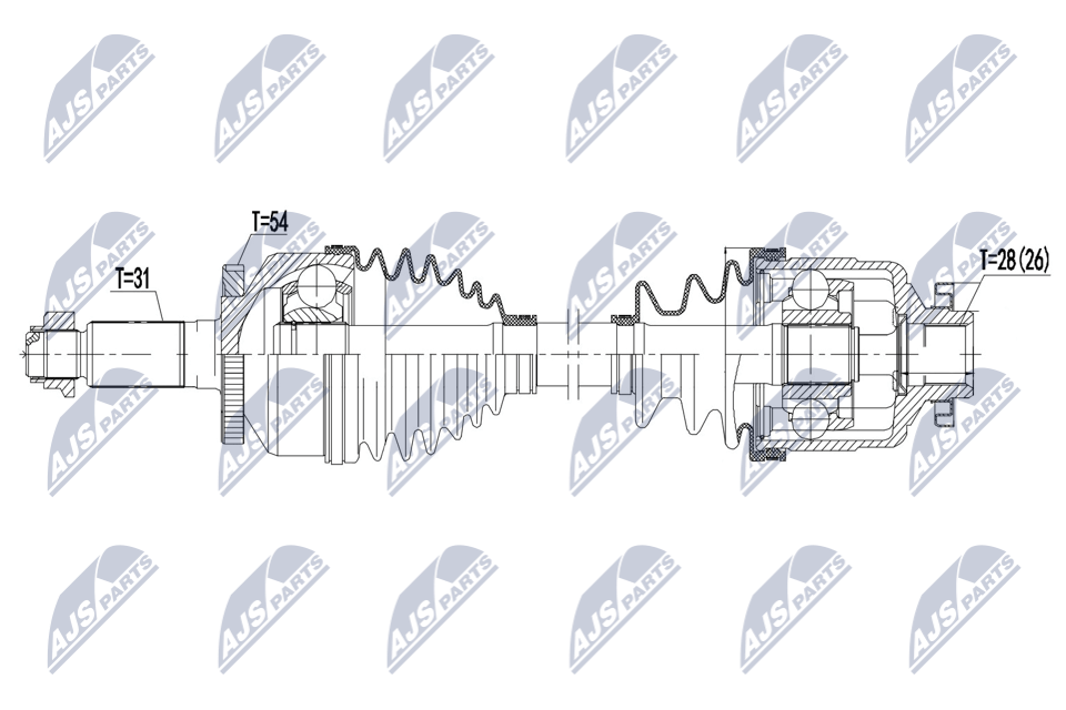 Drive Shaft (NPW-KA-380)