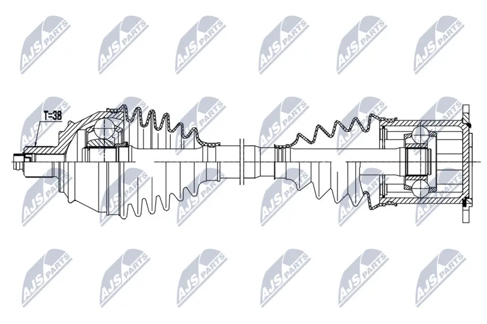 Drive Shaft (NPW-AU-033)