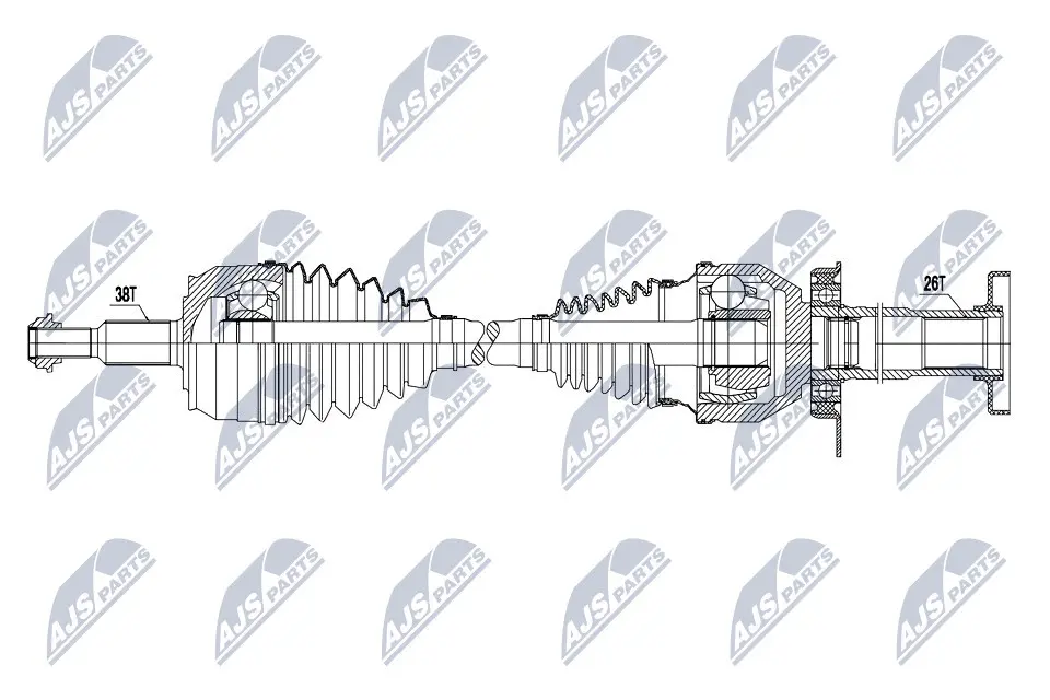 Drive Shaft (NPW-VW-047)