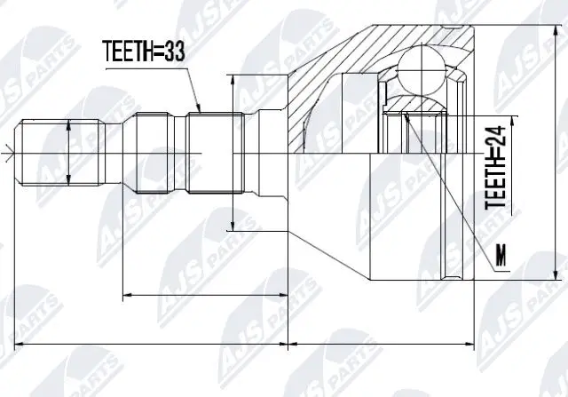 Joint Kit, drive shaft (NPZ-PL-025)