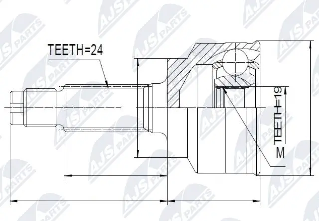 Joint Kit, drive shaft (NPZ-MZ-015)