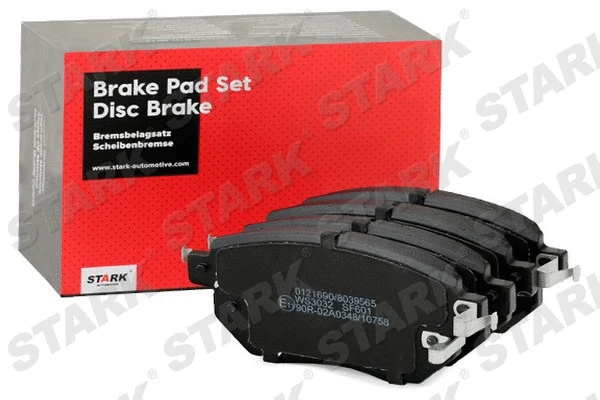 Brake Pad Set, disc brake (SKBP-0011432)