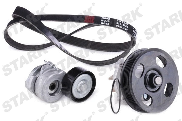 Water Pump + V-Ribbed Belt Kit (SKPRB-5160015)