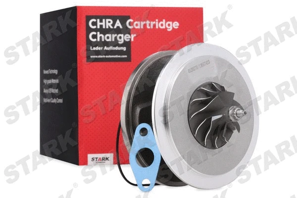 Core assembly, turbocharger